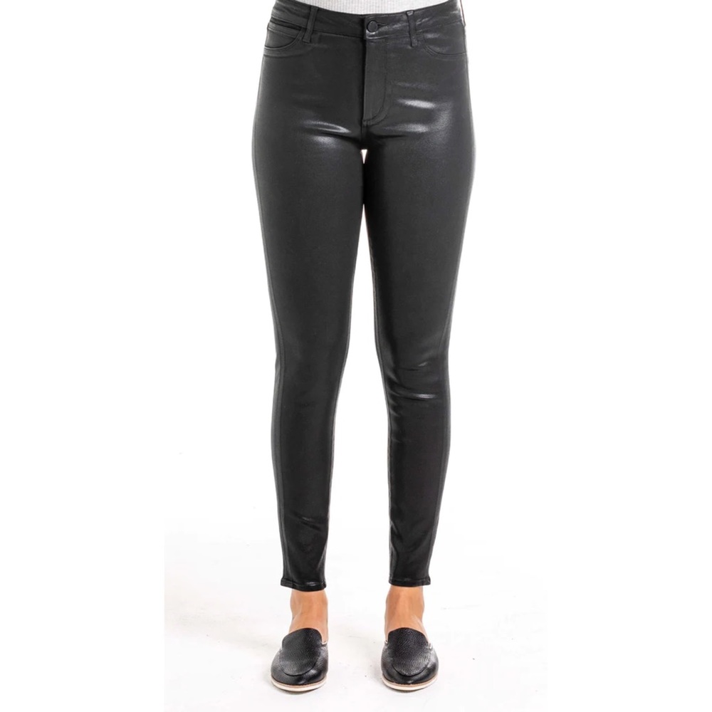 Articles of Society Black Pants - Hilary Breakwater Coated